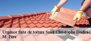 Intervention de dépannage fuite toiture à Saint Christophe Dodinicourt 